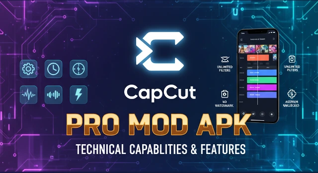 CapCut Pro Mod APK Technical Capabilities & Features