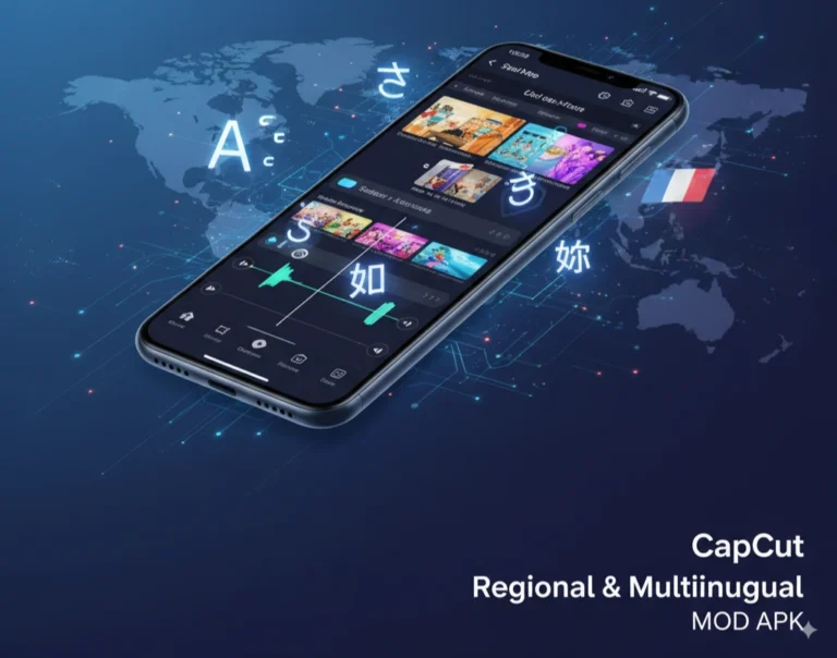 Unlock Regional & Multilingual Versions of CapCut Mod APK